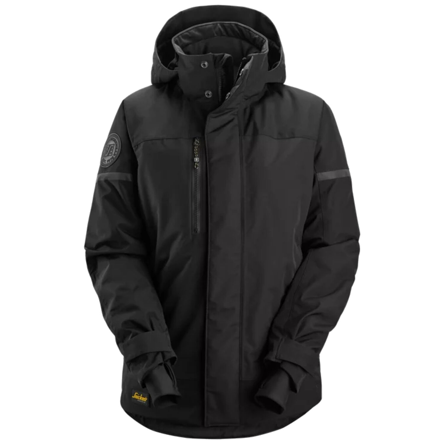 Damen Winterjacke "1177" in schwarz, L - Thumbnail 1