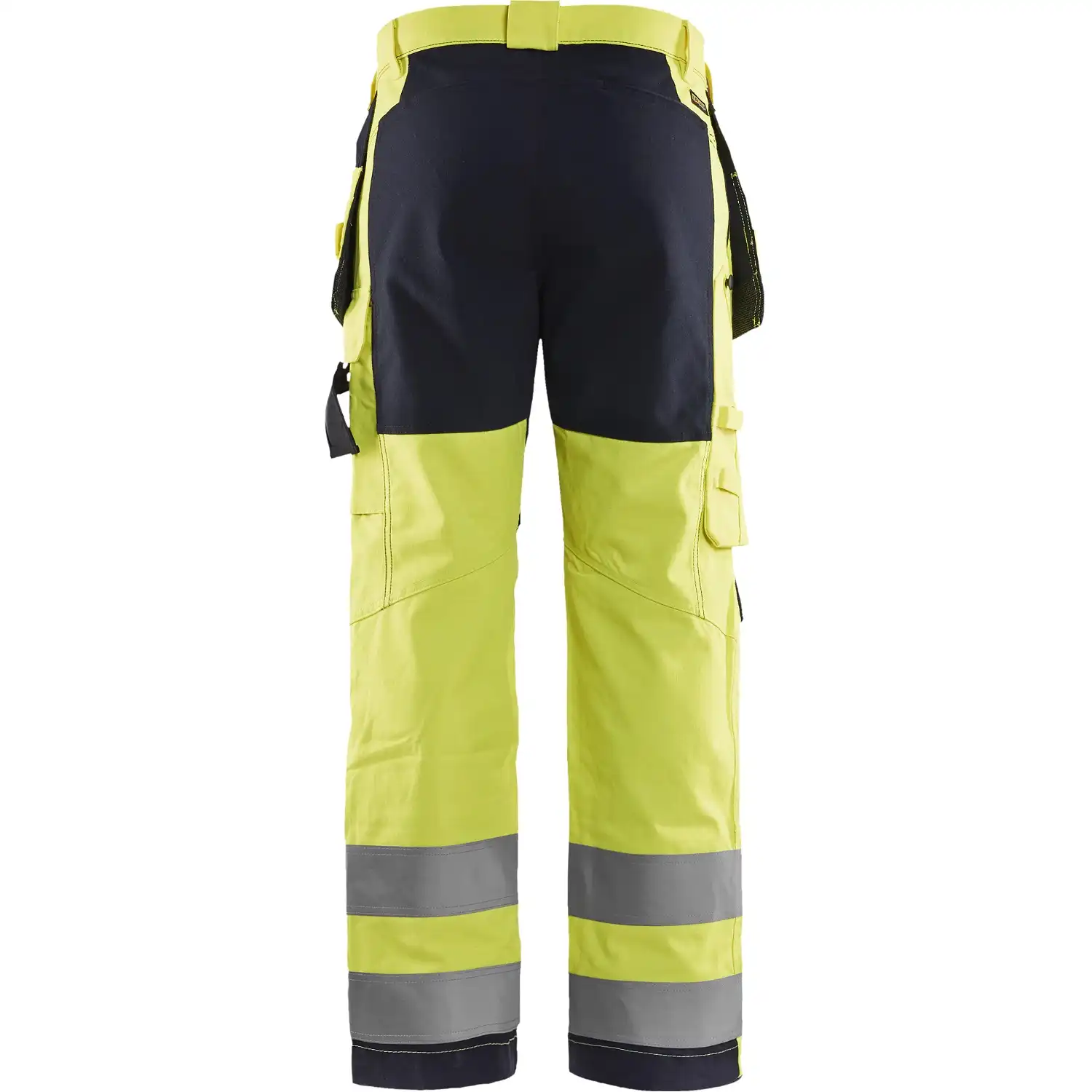 Multinorm Stretch Handwerker-Bundhose "1587" INHERENT gelb/marine in C58 - Thumbnail 2