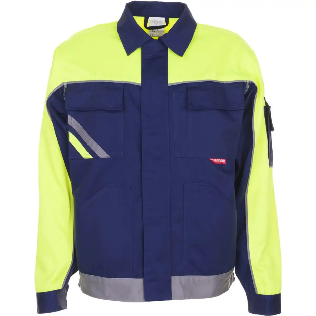 Bundjacke "VISLINE V1" in marine/gelb/zink, 64 - Bild 1
