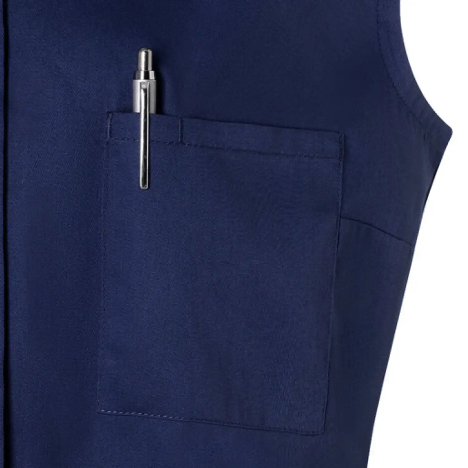 Ärmelloser Damen Kasack "KS 67" in marine, 42 - Thumbnail 5