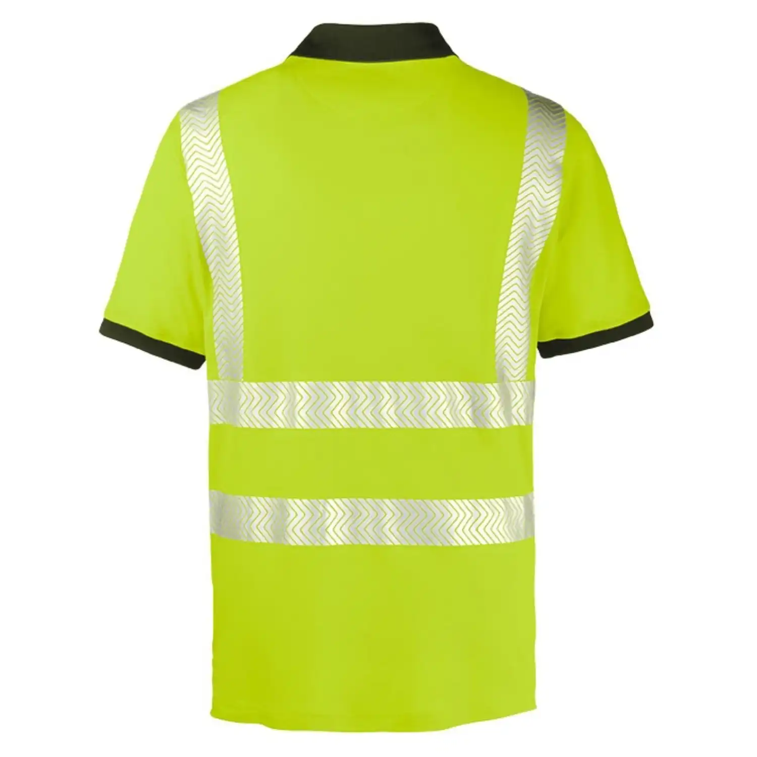 Wanschutz-Poloshirt "ORLANDO" UV-Schutz in gelb/grau, 4XL - Thumbnail 2