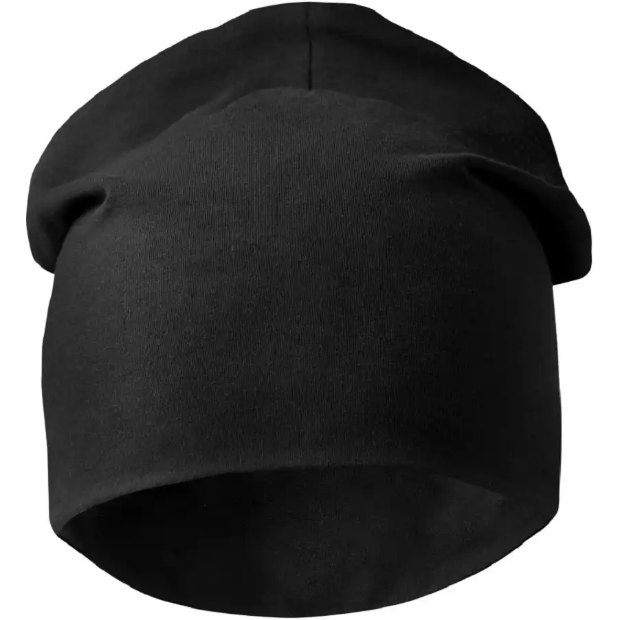 Baumwoll-Beanie "9014" AllroundWork in schwarz - Bild 1