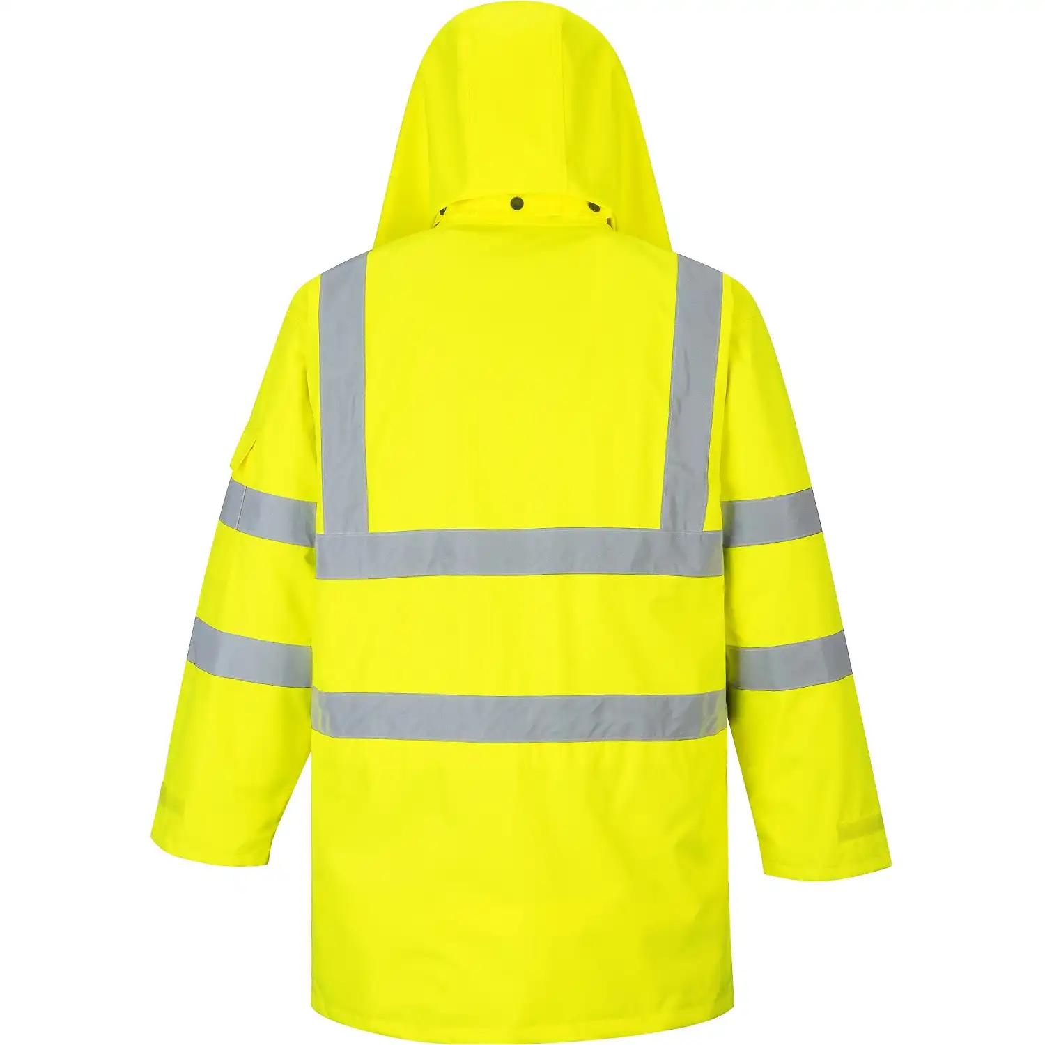 Warnschutz Winterjacke 7in1 "S427" Traffic gelb in XL - Thumbnail 2