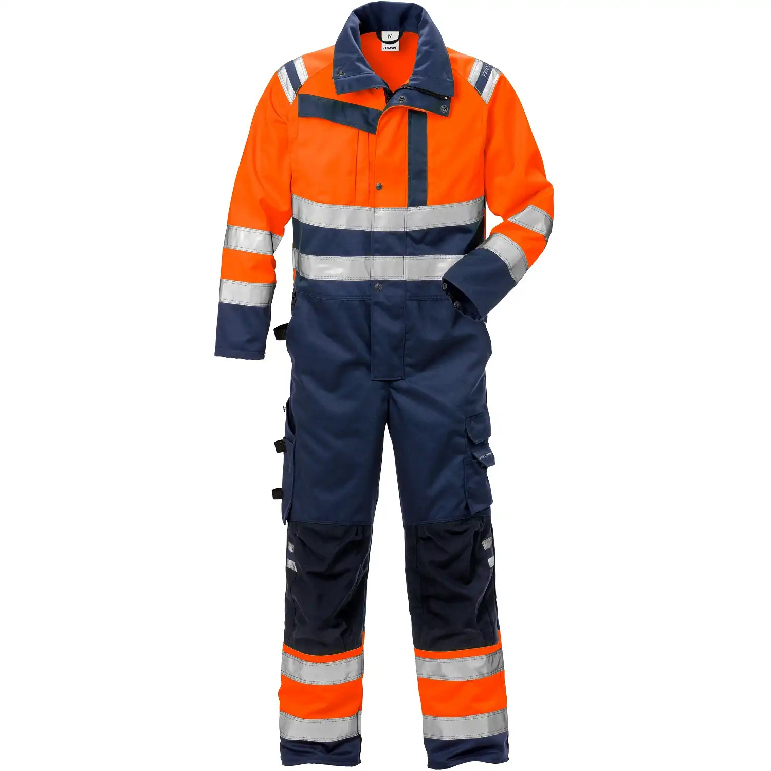 Warnschutz Overall "8026 PLU" in orange/marine, S - Thumbnail 1