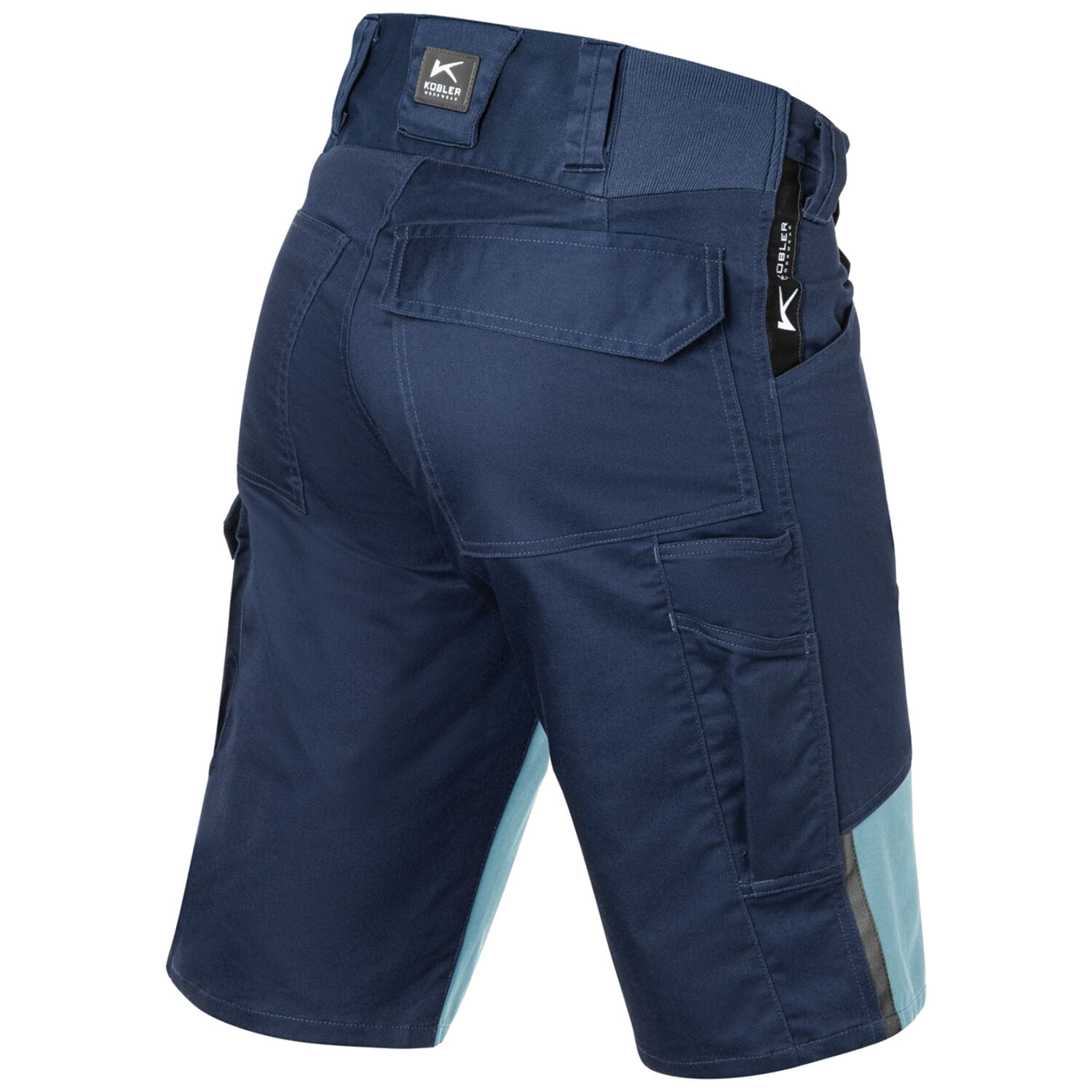 Stretch-Shorts "REFORCE" in dunkelblau, 48 - Thumbnail 2