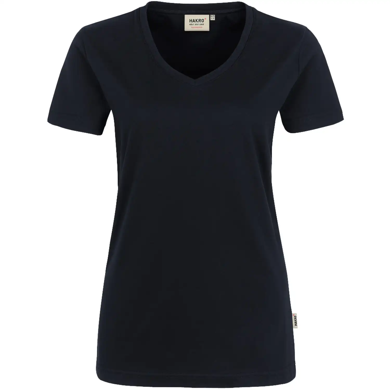 Damen V-Shirt "PERFORMANCE" 181 in schwarz, L - Thumbnail 1