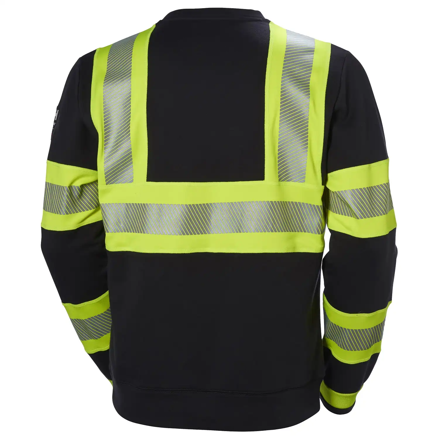 Warnschutz Sweatshirt "ICU" in gelb/schwarz, L - Thumbnail 2