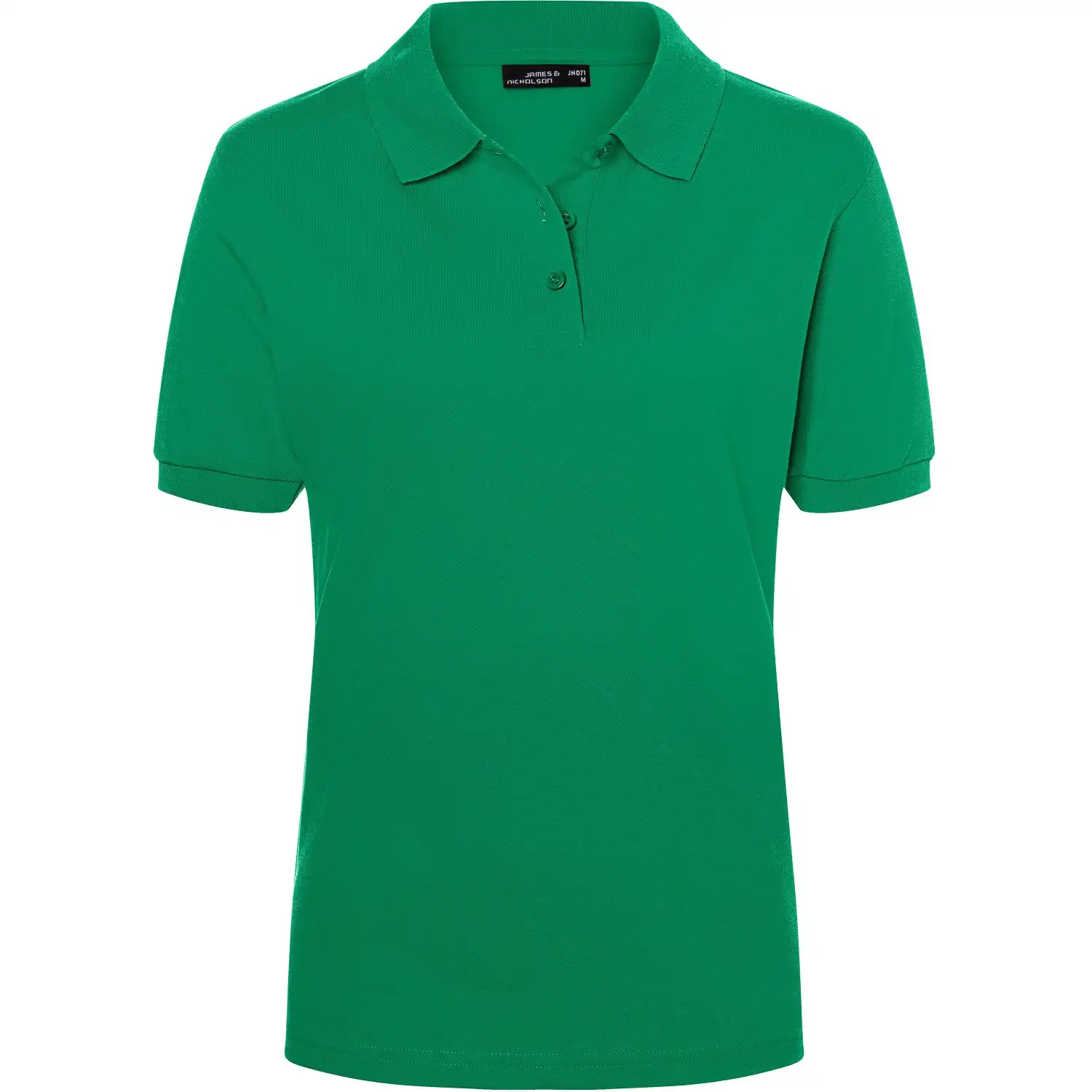Damen Polo-Shirt Classic "JN071" in irish-green, M - Thumbnail 1