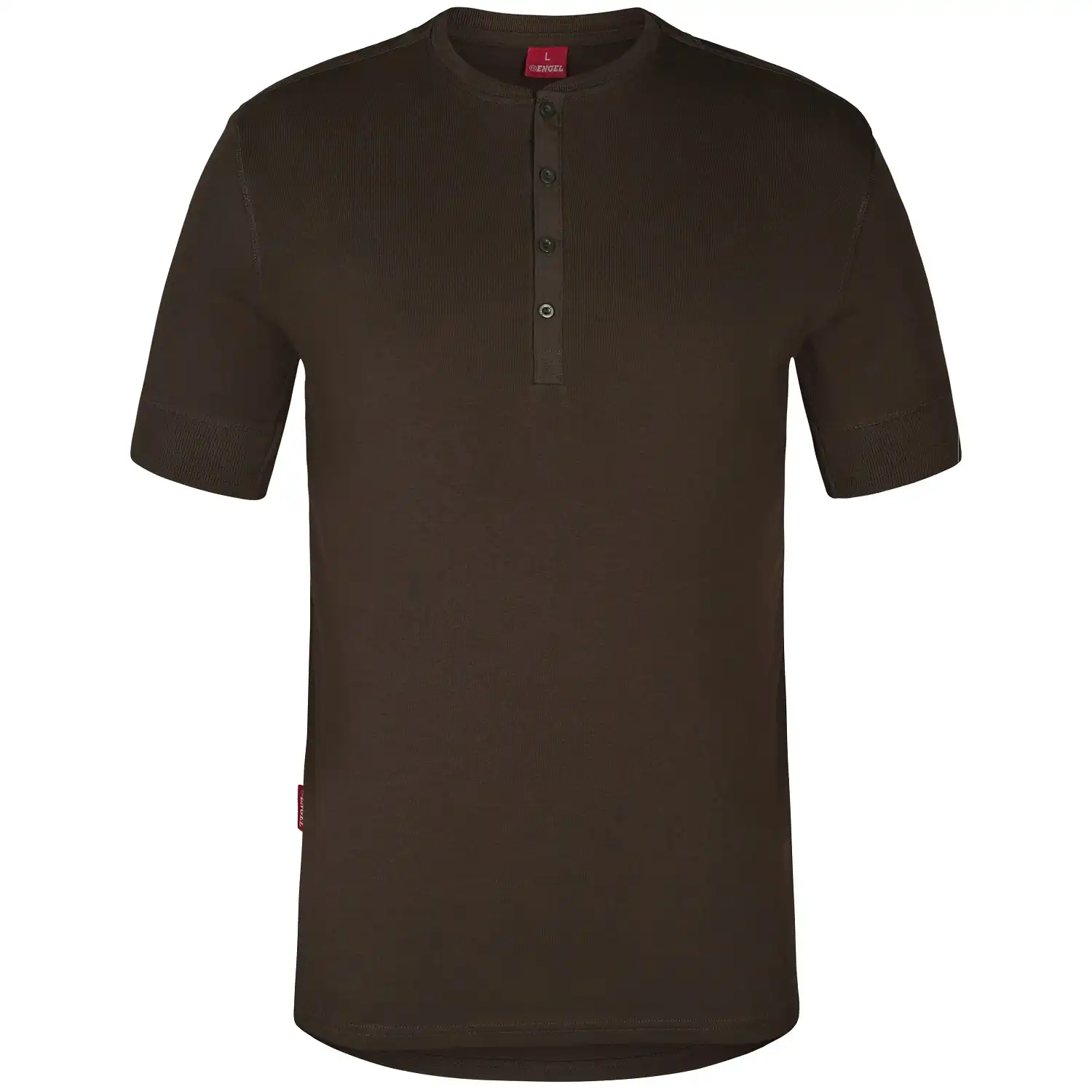 T-Shirt Henley-Grandad "9256-565" Extend in forest green, XL - Bild 1