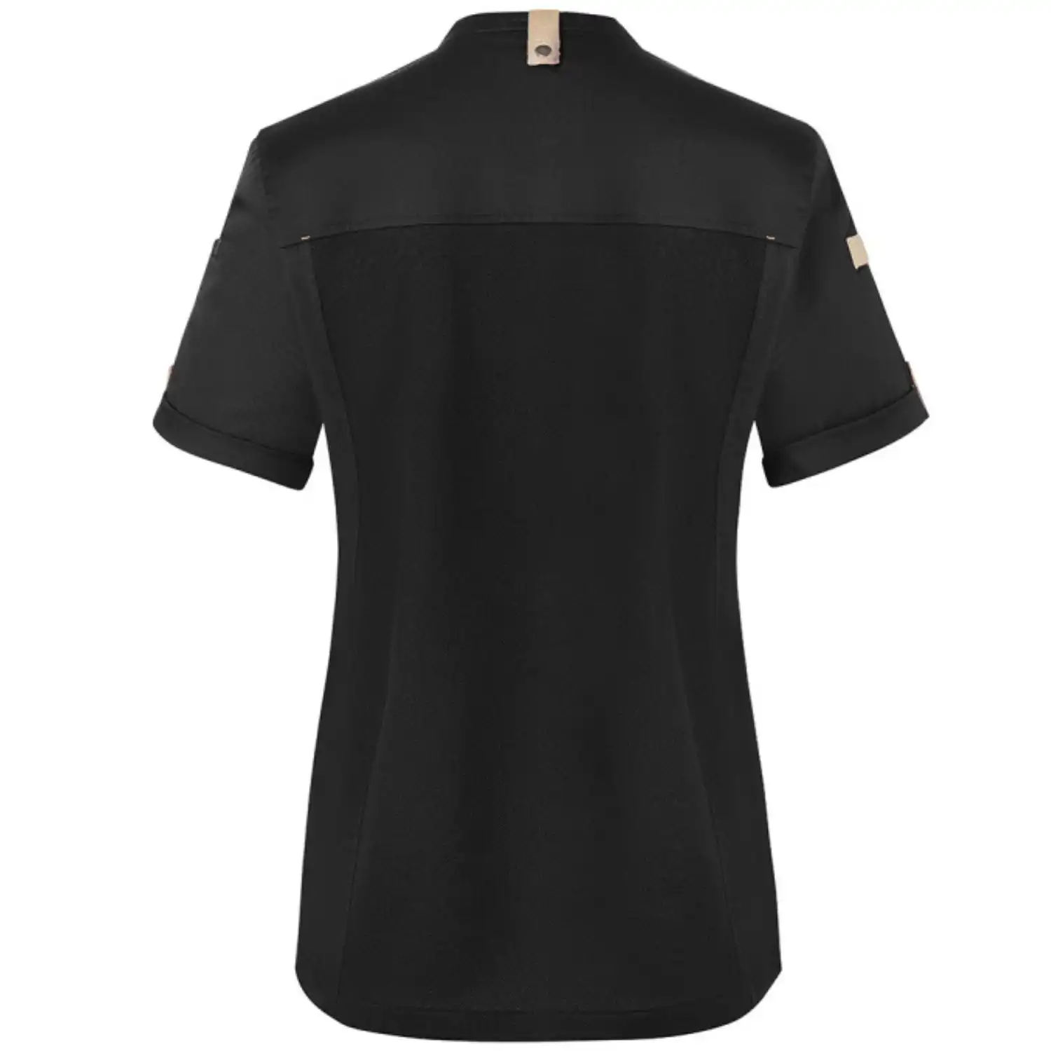 Damen Kochjacke "JF 27" in schwarz, 38 - Thumbnail 2