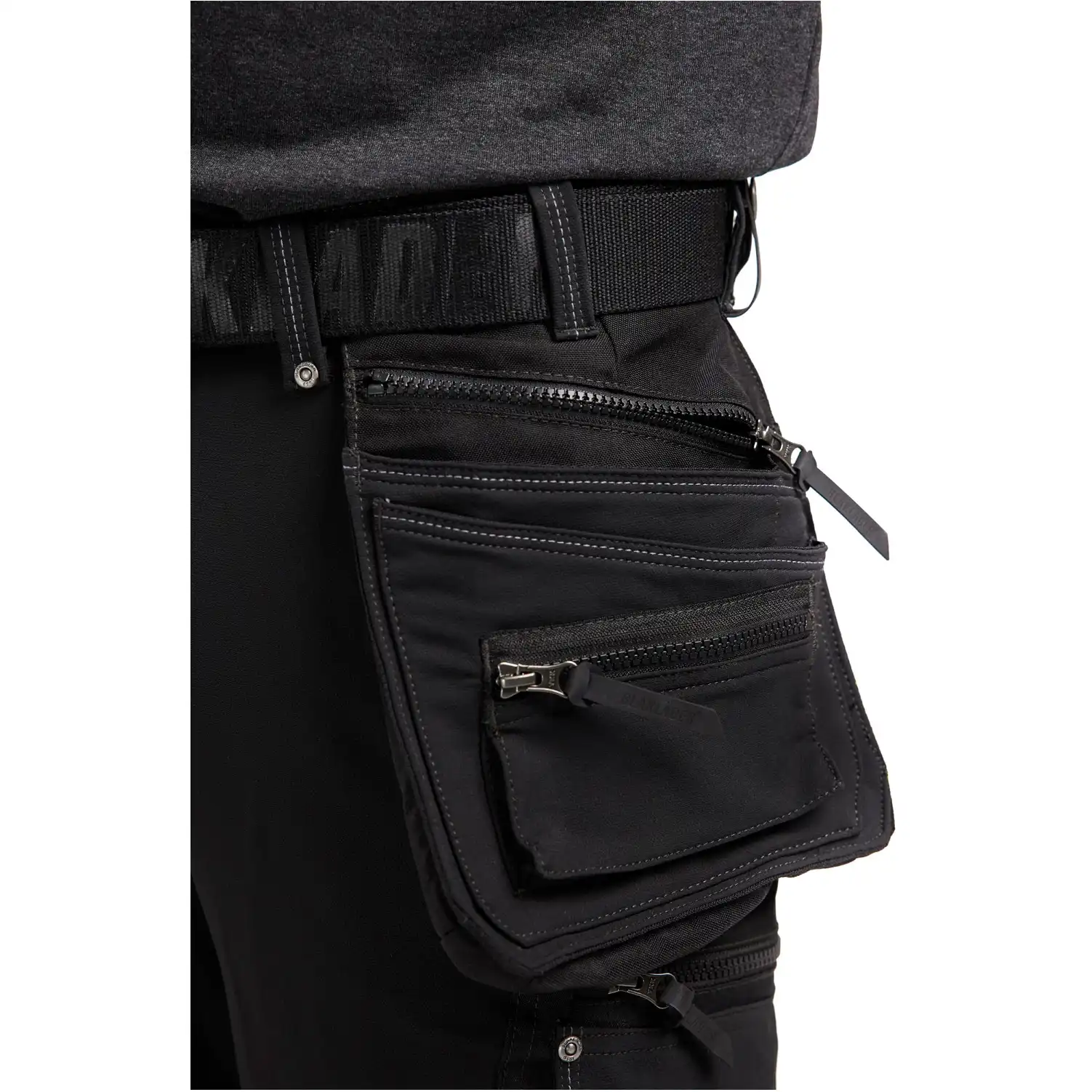 Stretch Handwerker-Piratenhose "1797" schwarz in C50 - Thumbnail 3