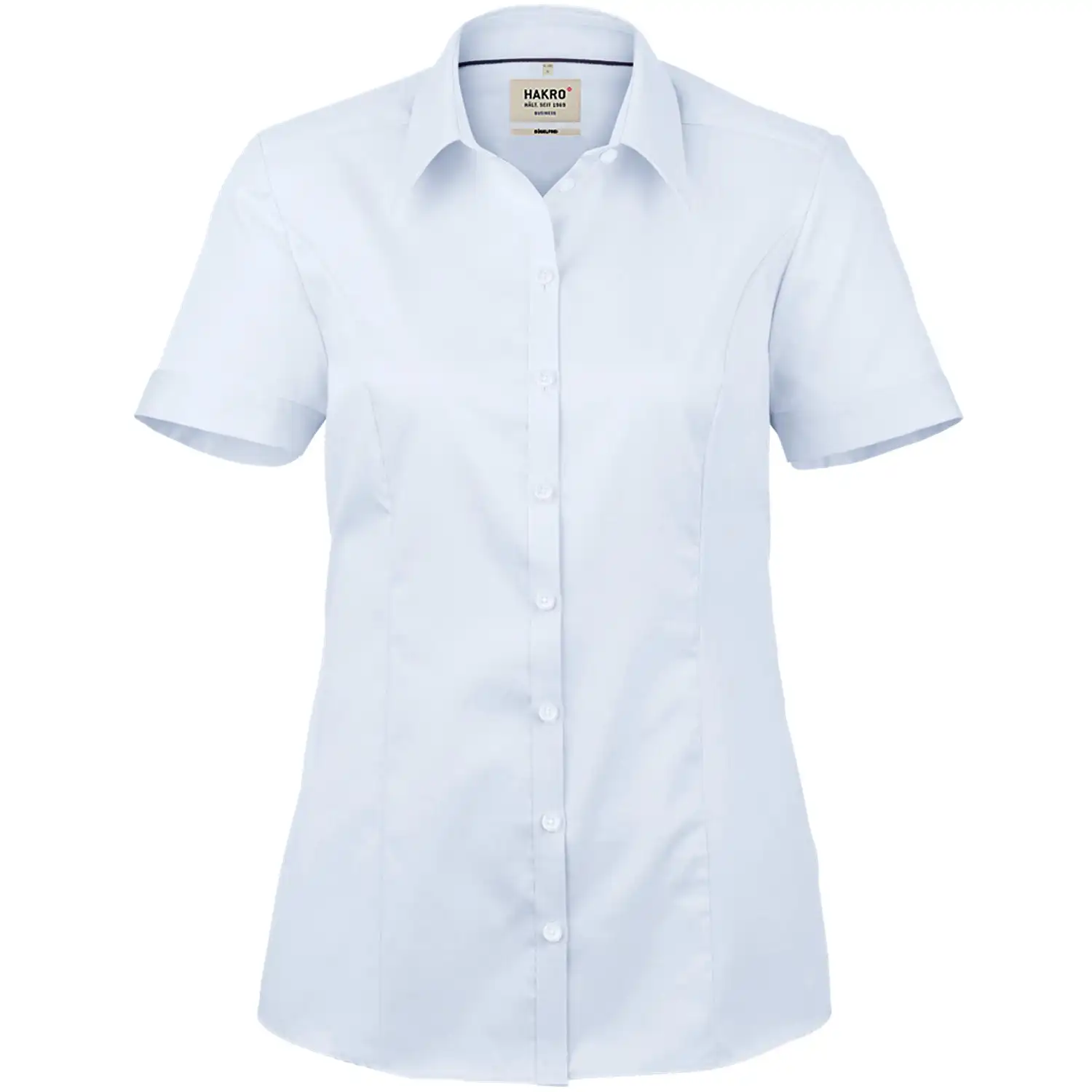 Bluse „Business Comfort” 112 halbarm in sky, L - Thumbnail 1