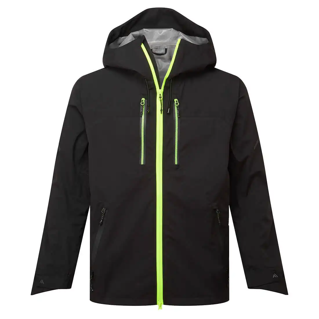 Hardshell Regenjacke "EV460" EV4 in schwarz, L - Thumbnail 1