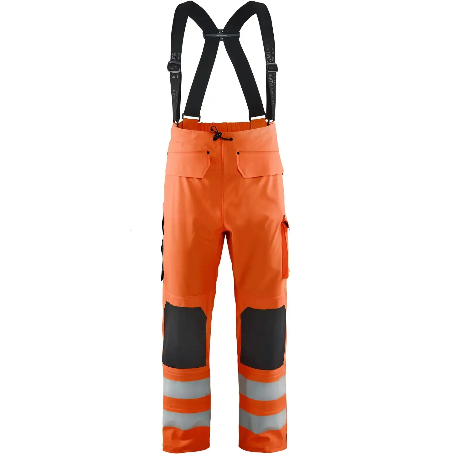 Warnschutz Regenhose Level 3 "1306" in Orange, 3XL - Thumbnail 1