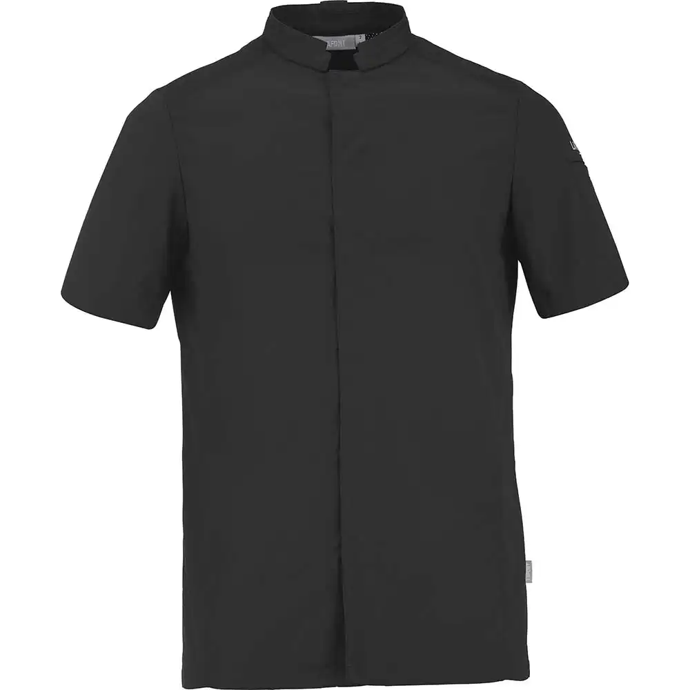 Kochhemd "MARJORAM" in schwarz, L - Thumbnail 1