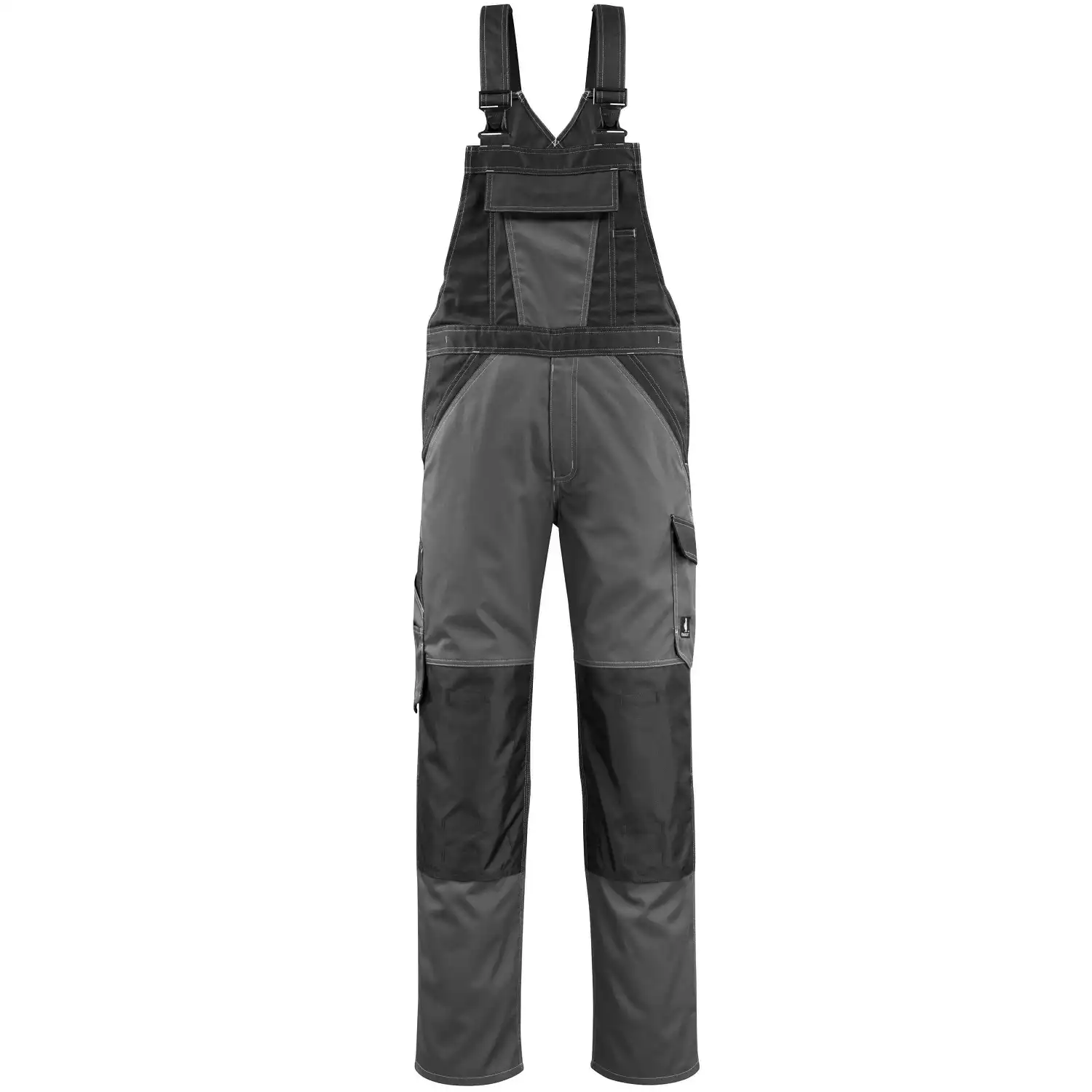 Latzhose "LEETON" Light in dunkelanthrazit/schwarz, 82C54 (EU 54) - Bild 1