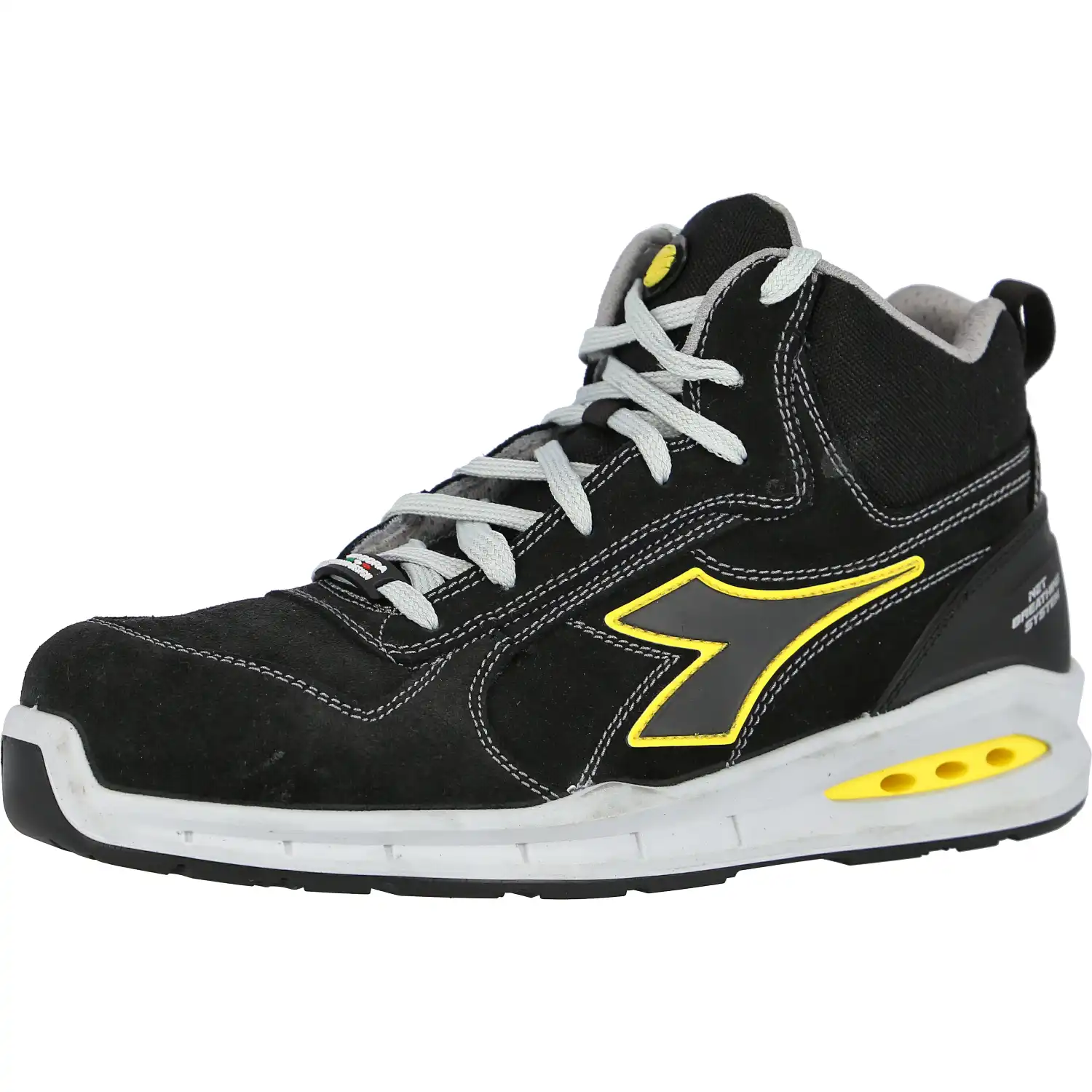 Sicherheitshochschuhe S3S "RUN NET AIRBOX MID" schwarz in 44 - Thumbnail 1