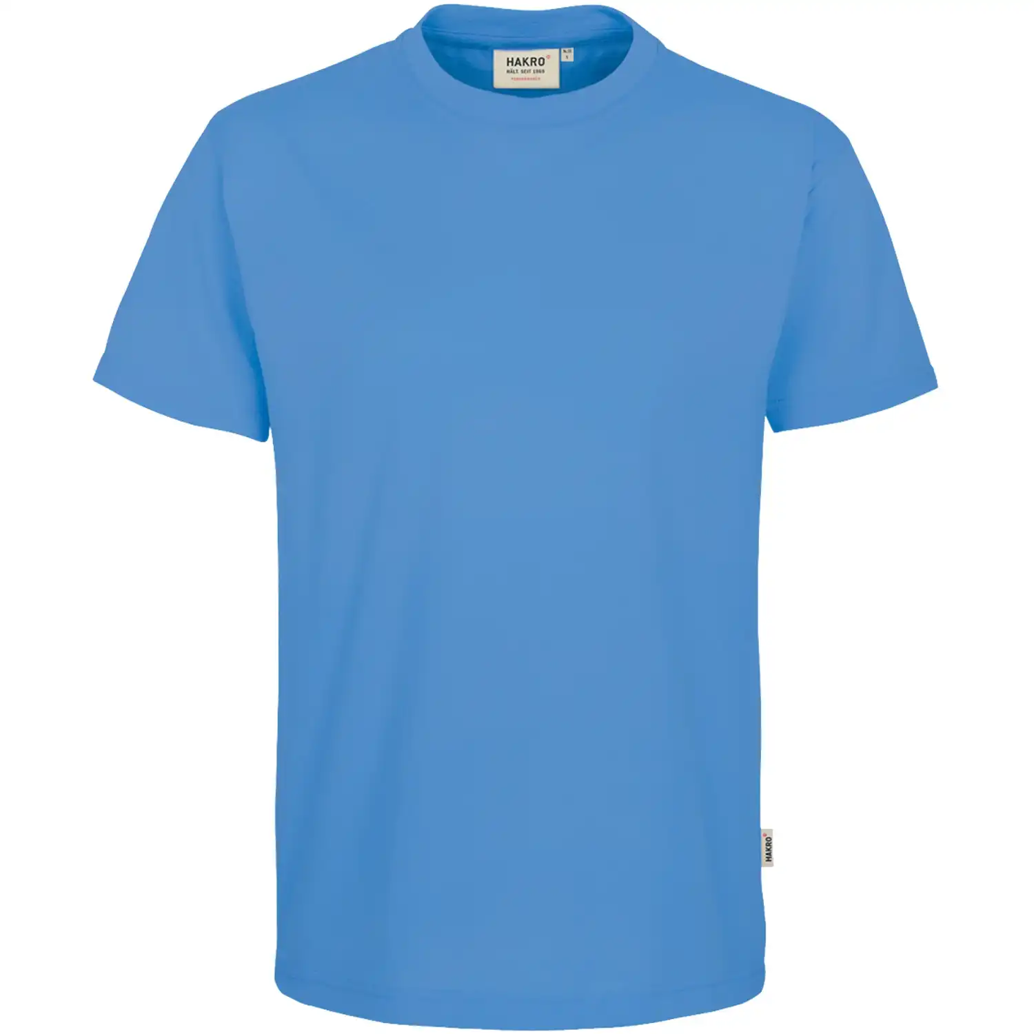 T-Shirt "PERFORMANCE" Rundhals 281 in malibu-blue, L - Thumbnail 1