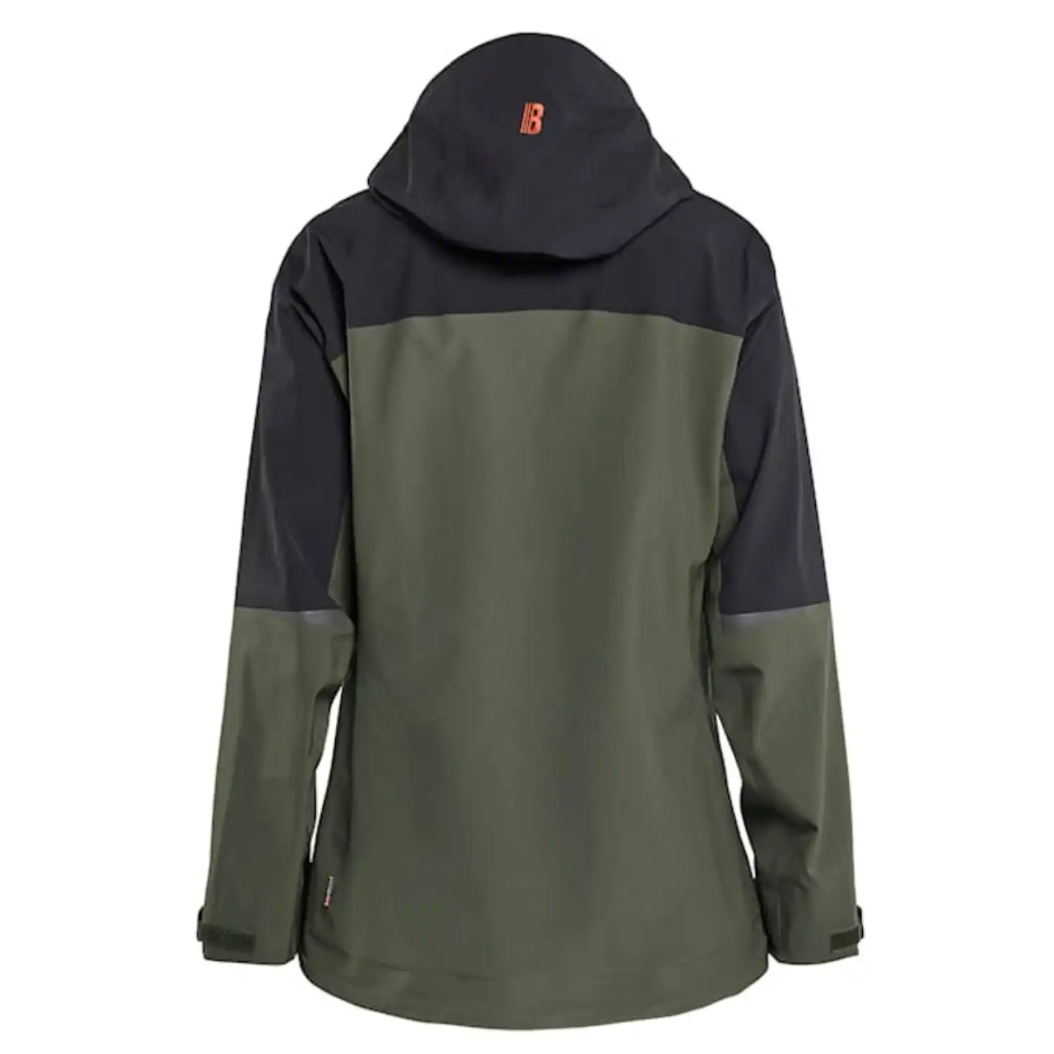Damen Shelljacke "STRIKER" in XS, waldgrün/rost - Thumbnail 4