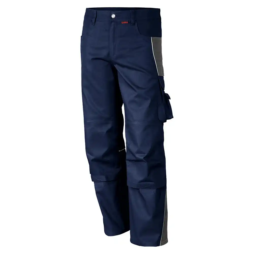 Bundhose „pro mg 245“ in marine/grau, 52 - Thumbnail 1