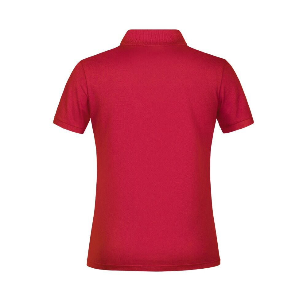 Damen Basic Polo Lady in red, 3XL - Thumbnail 2
