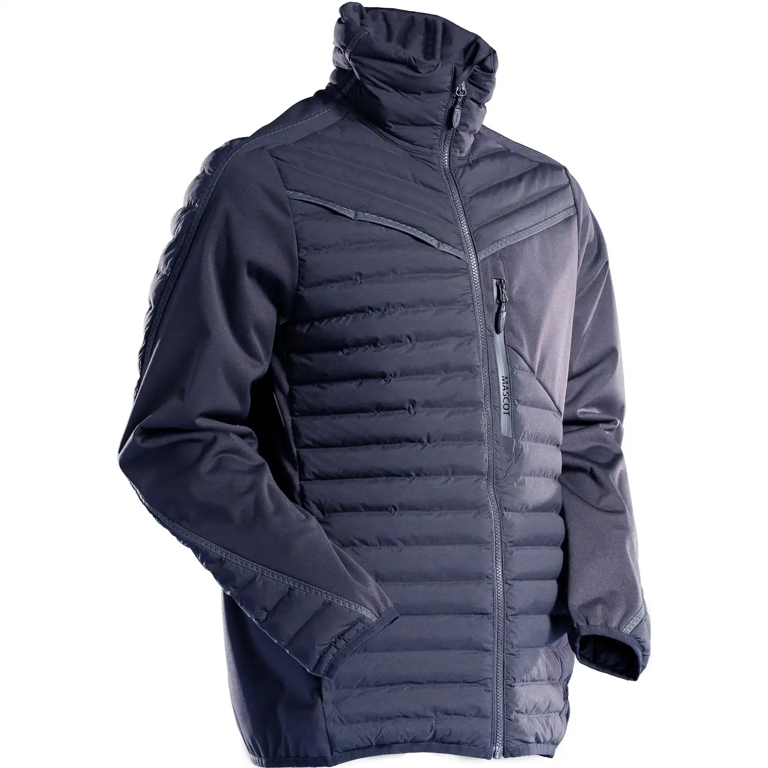 Steppjacke "22115-607" Customized in schwarzblau, XXL - Bild 1