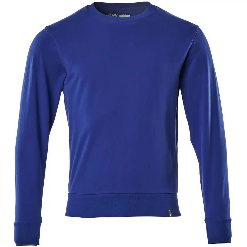 Bio Sweatshirt "20484" Crossover in kornblau, M - Thumbnail 1