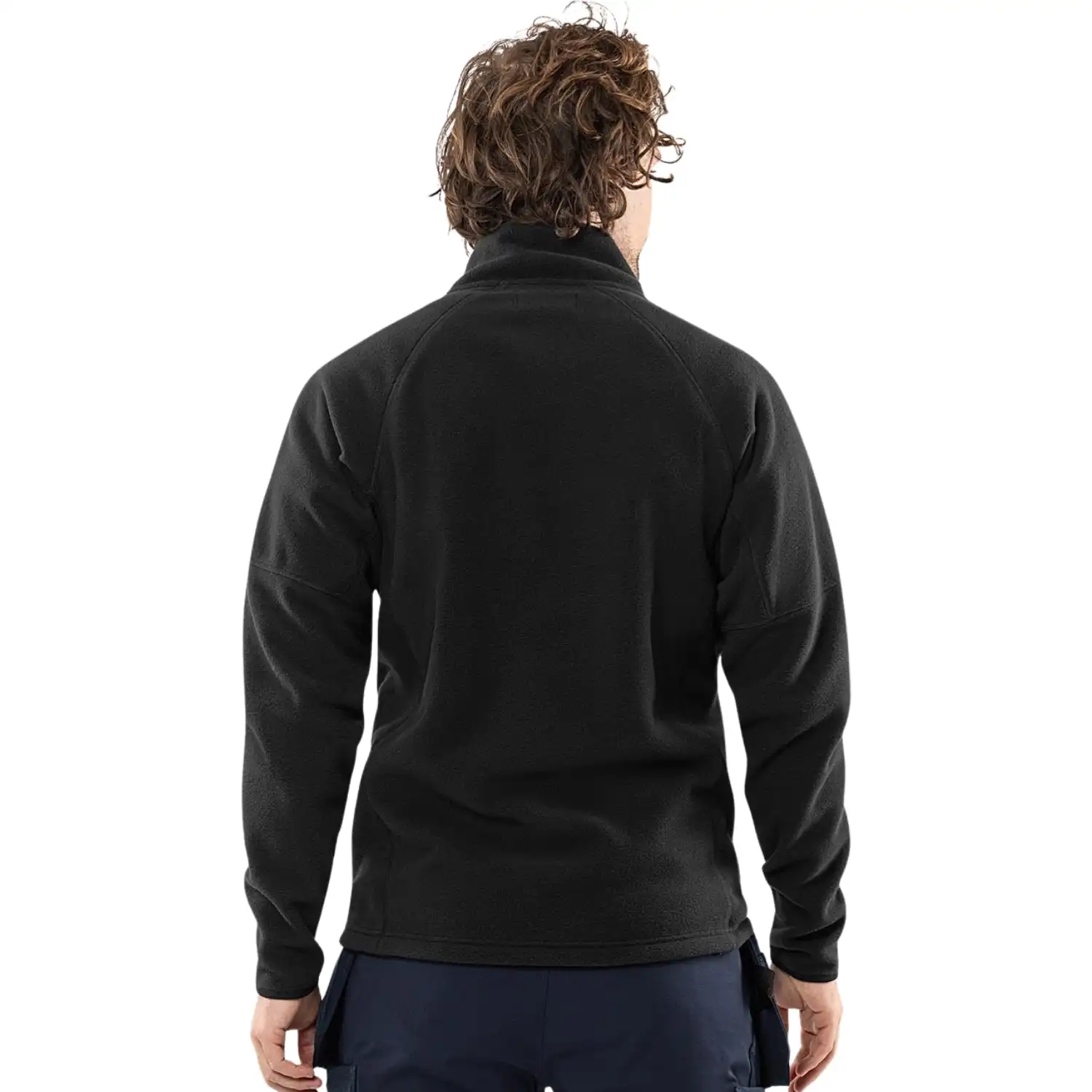 Fleecejacke "1499 FLE" Alnaryd in schwarz, S - Thumbnail 9