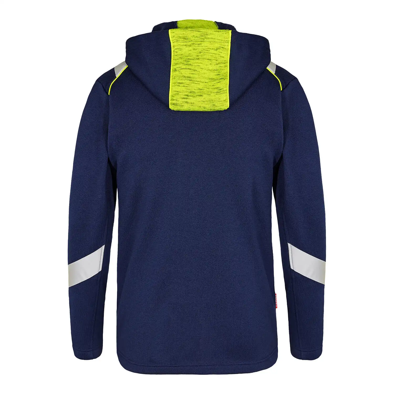 Strickjacke "8870-256" Cargo in marine/warngelb, L - Thumbnail 2