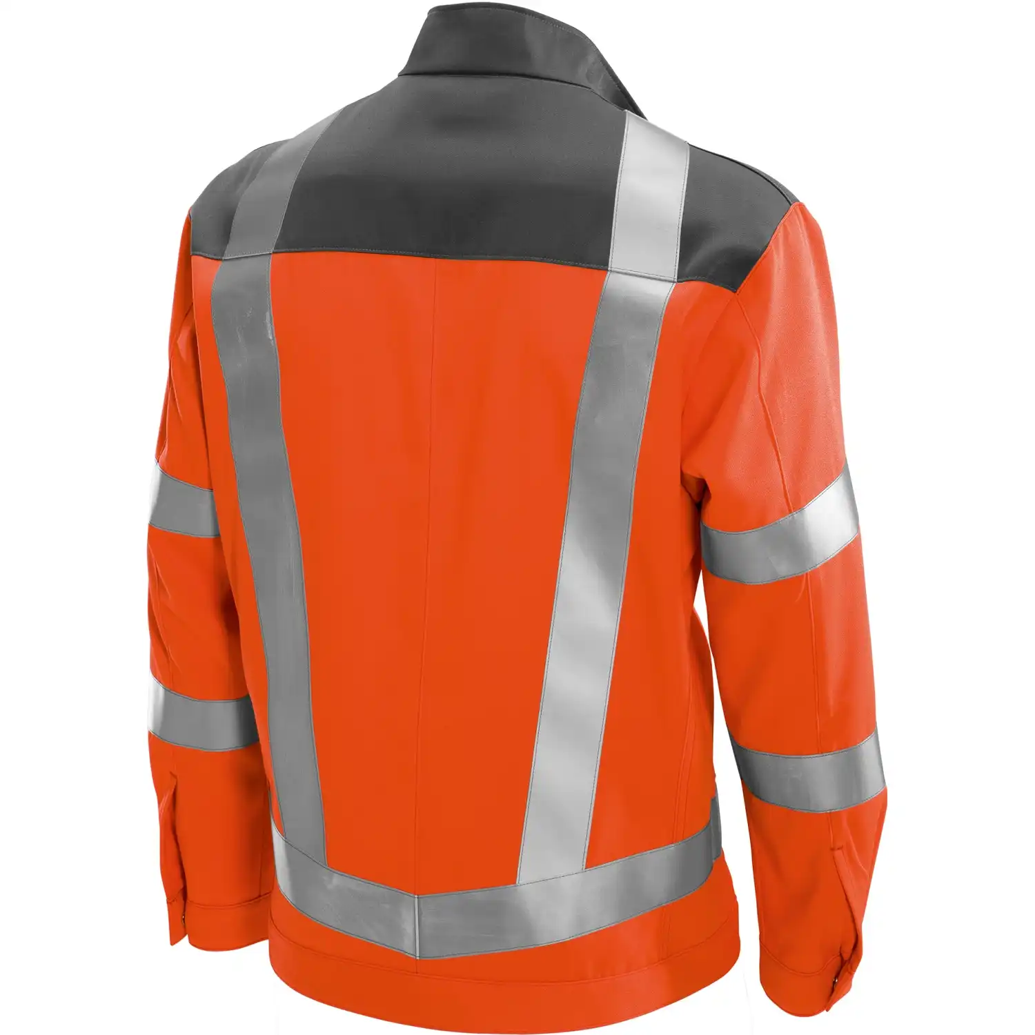 Multinorm Bundjacke "2212-840" Hi-Vis Protect in warnorange/dunkelgrau, 44/46 - Thumbnail 2