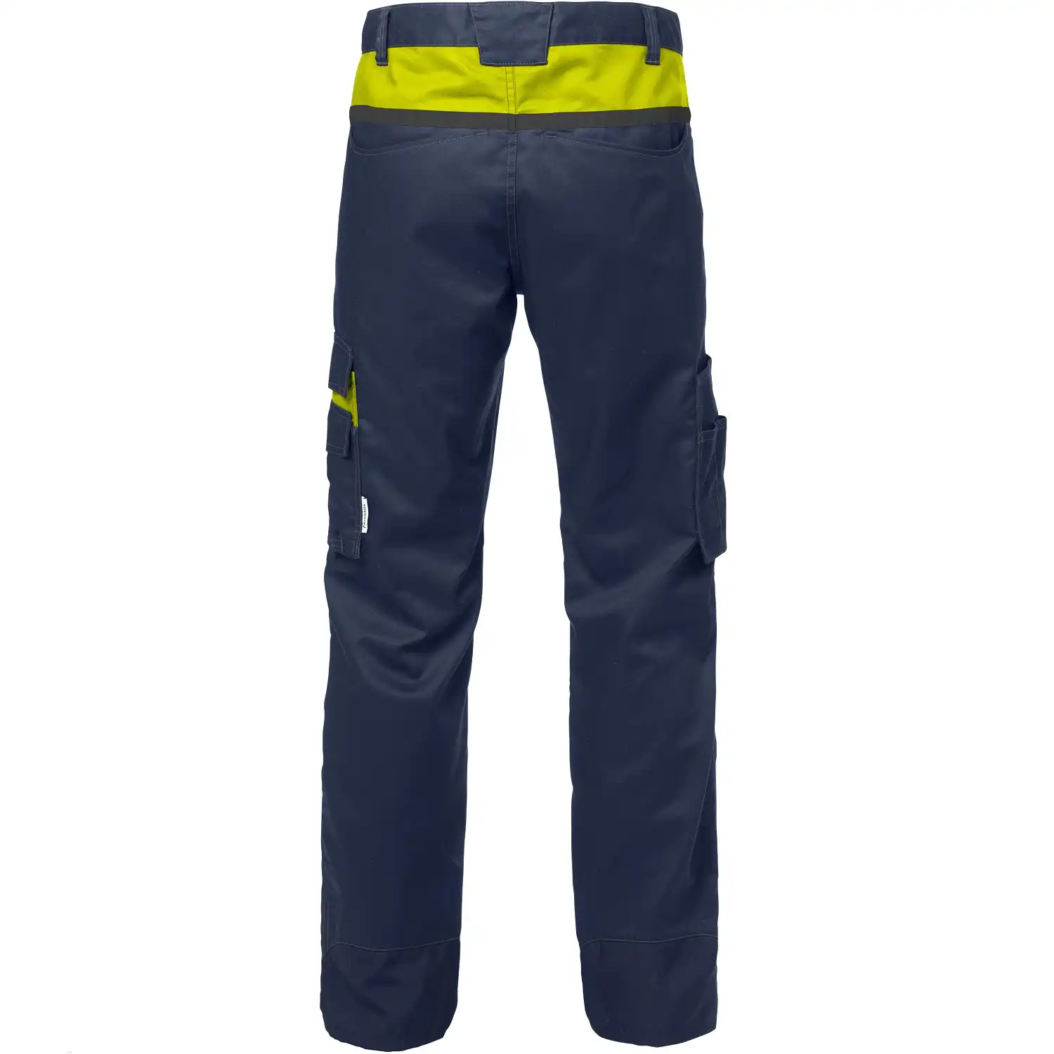 Servicehose "2552 STFP" Fusion Skarup in marine/gelb, C44 - Thumbnail 2