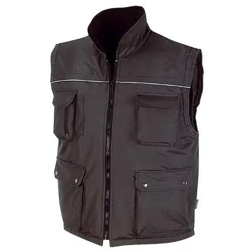 Ripstop-Weste "NARVIK" anthrazit/schwarz in 3XL - Thumbnail 1