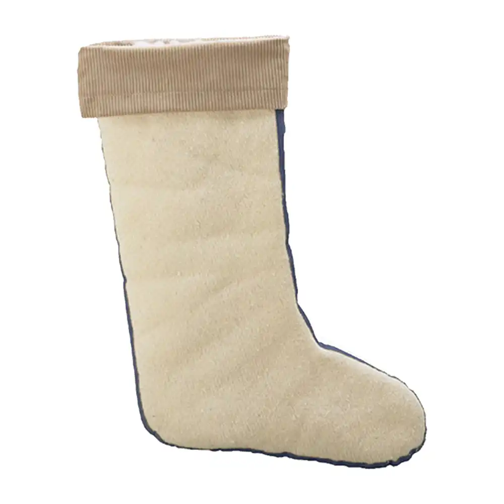 Lammwolle-Einziehsocken mit Cordstulpe in 47 - Bild 1
