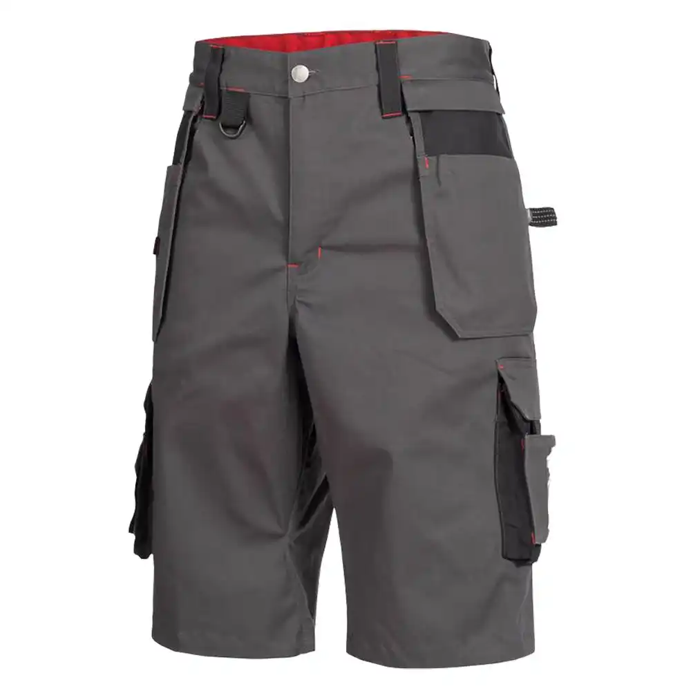 Arbeitsshorts "MOTION TEX PRO FX" in grau/schwarz, 48 - Thumbnail 1