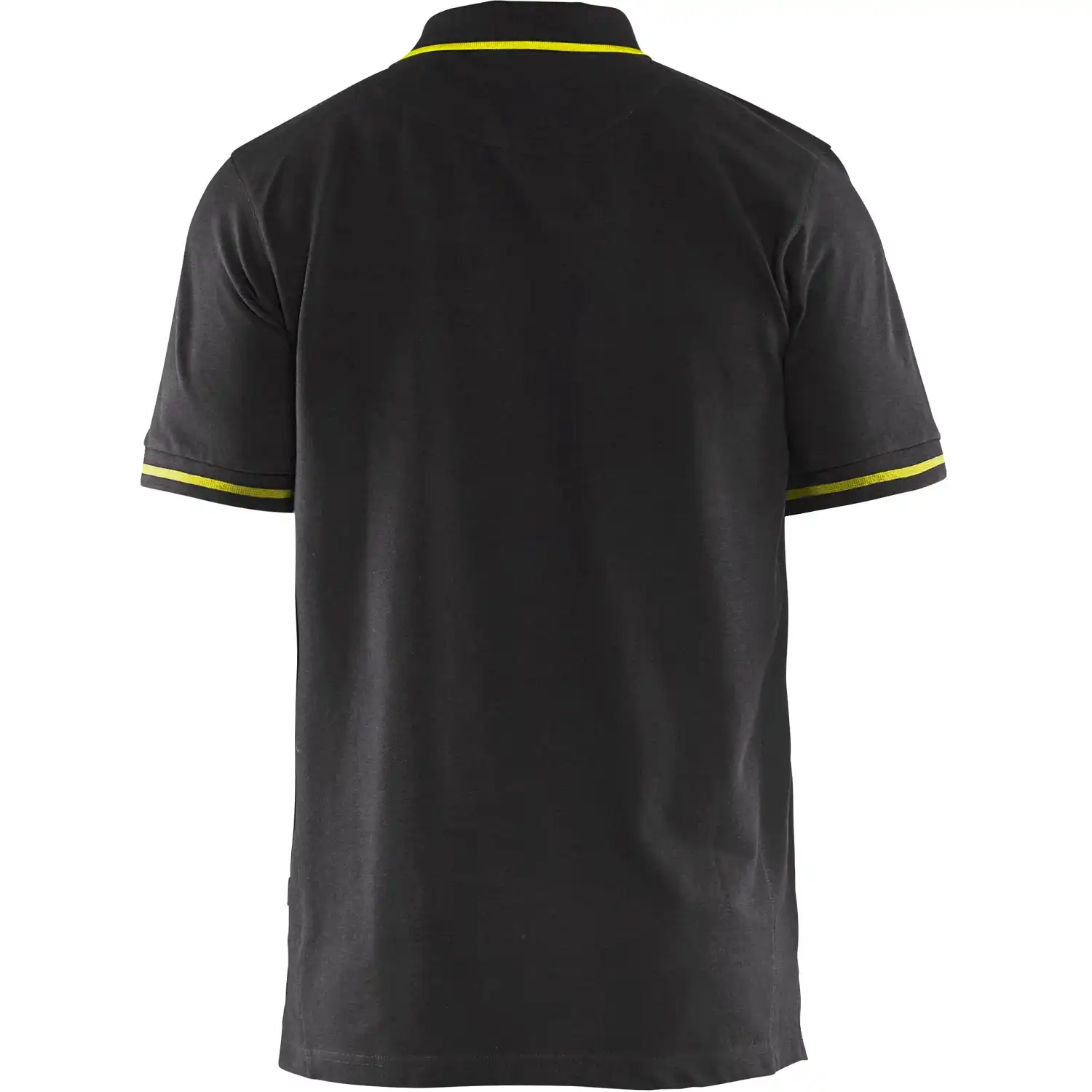 Polo-Shirt "3389" in schwarz/gelb, L - Thumbnail 2