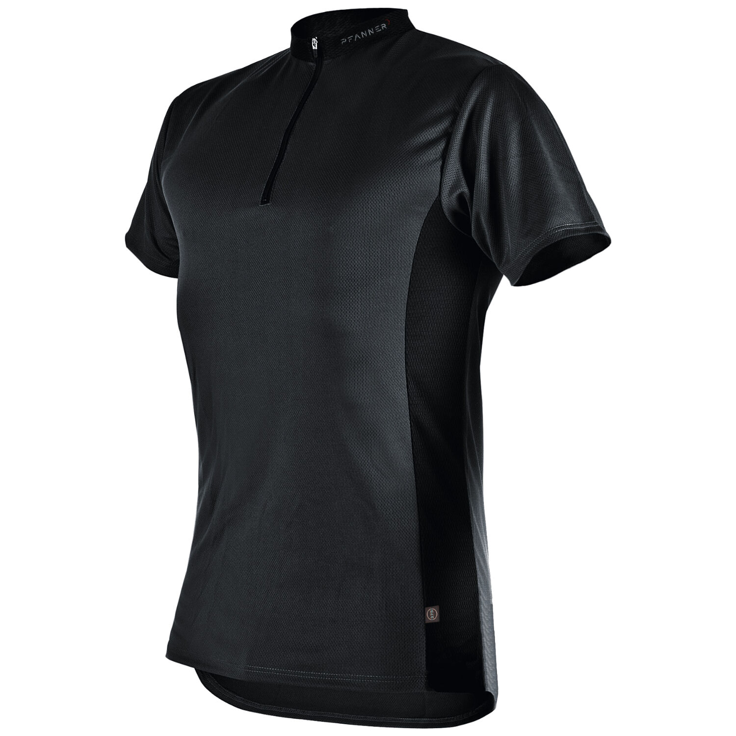Funktionsshirt "ZIPP-NECK" in grau, M - Thumbnail 1
