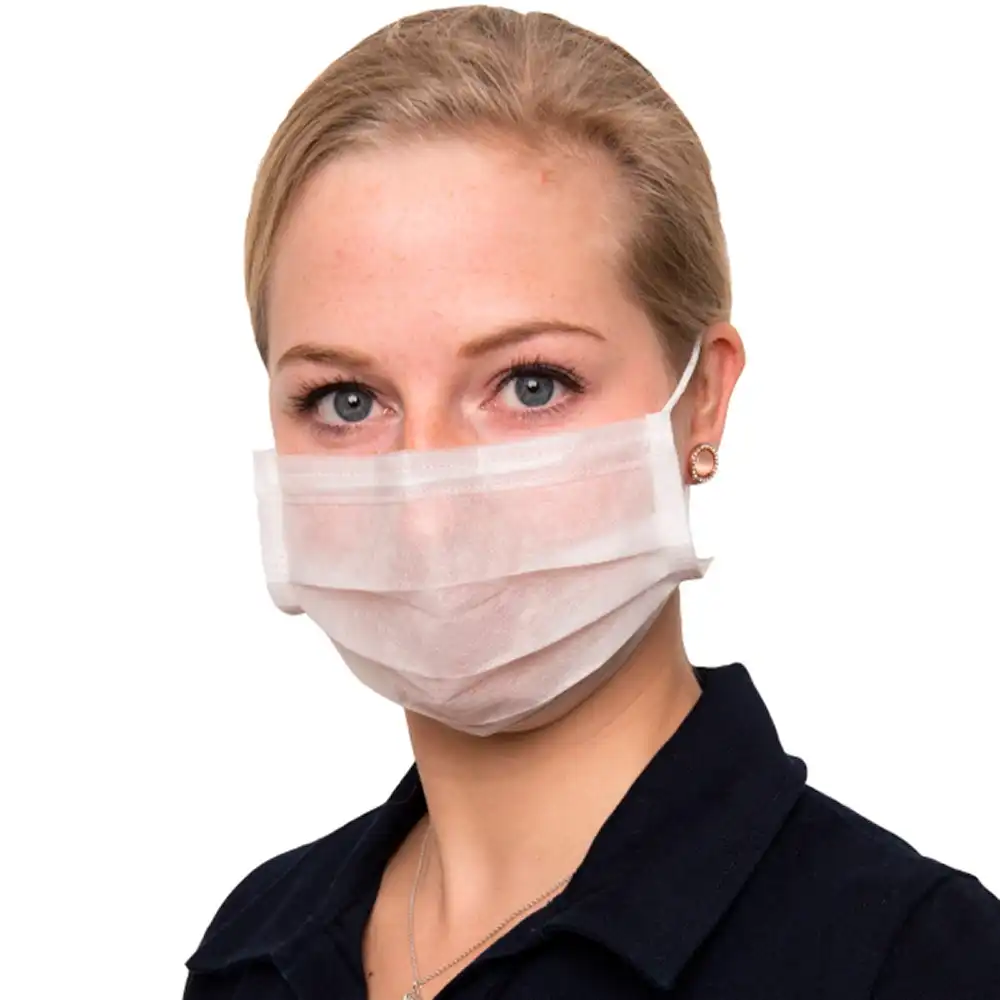 Mundschutz Vlies 2-lagig | 50 Stk. pro Box - Thumbnail 1