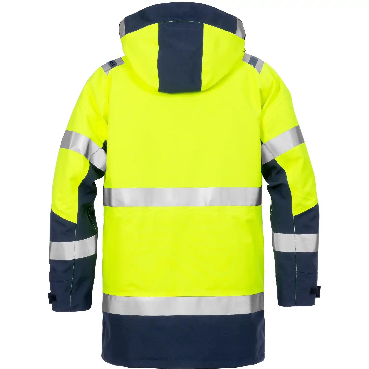 Warnschutz Winterparka "4989 GXB" Gore-Tex® in gelb/marine, XS - Thumbnail 2