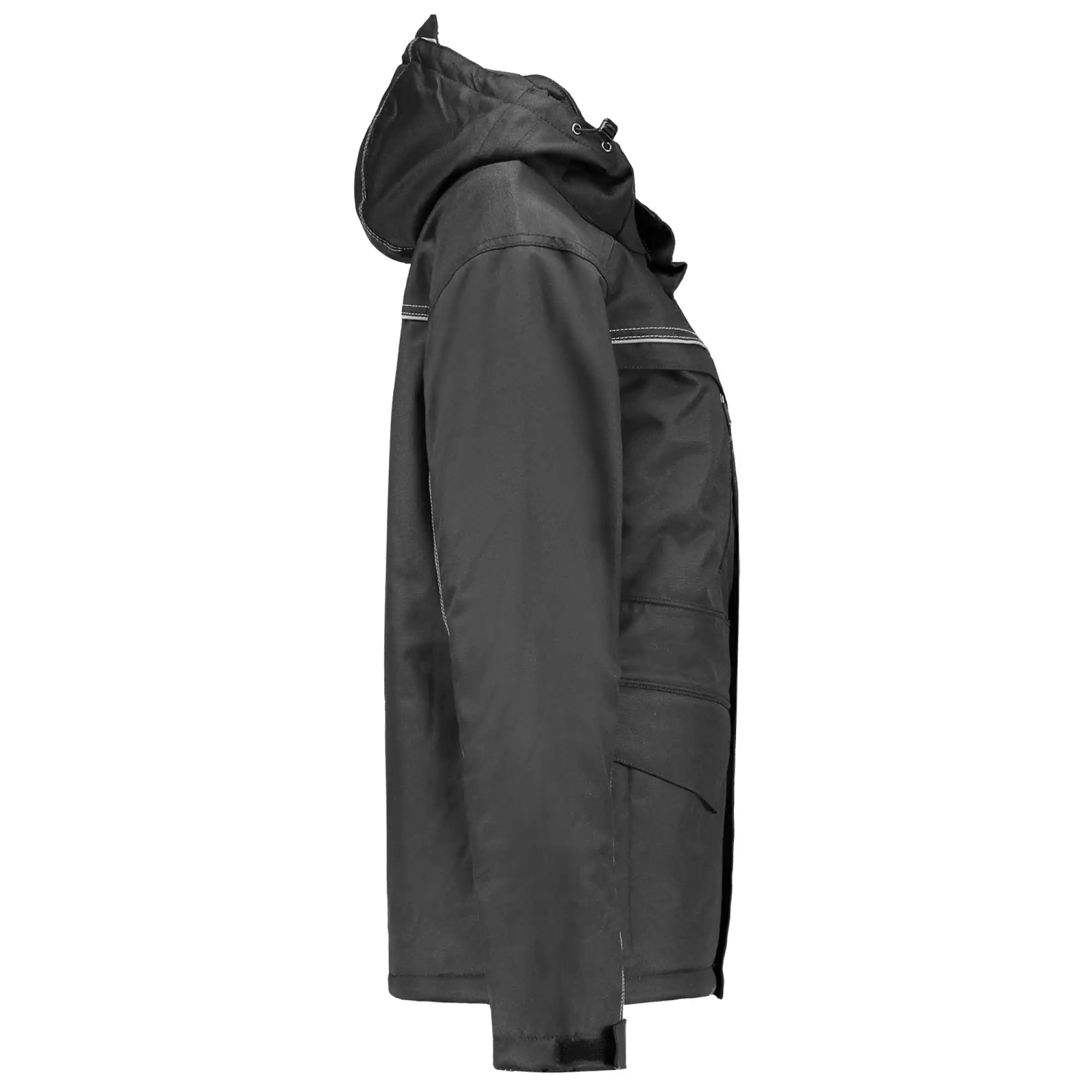 Regenparka "402007" Midi Workwear in dark grey, L - Thumbnail 4