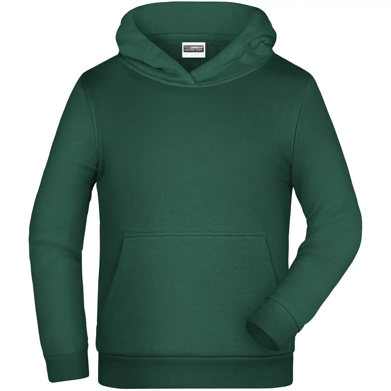 Kinder Basic Hoody Children "JN796K" in dark-green, S - Bild 1