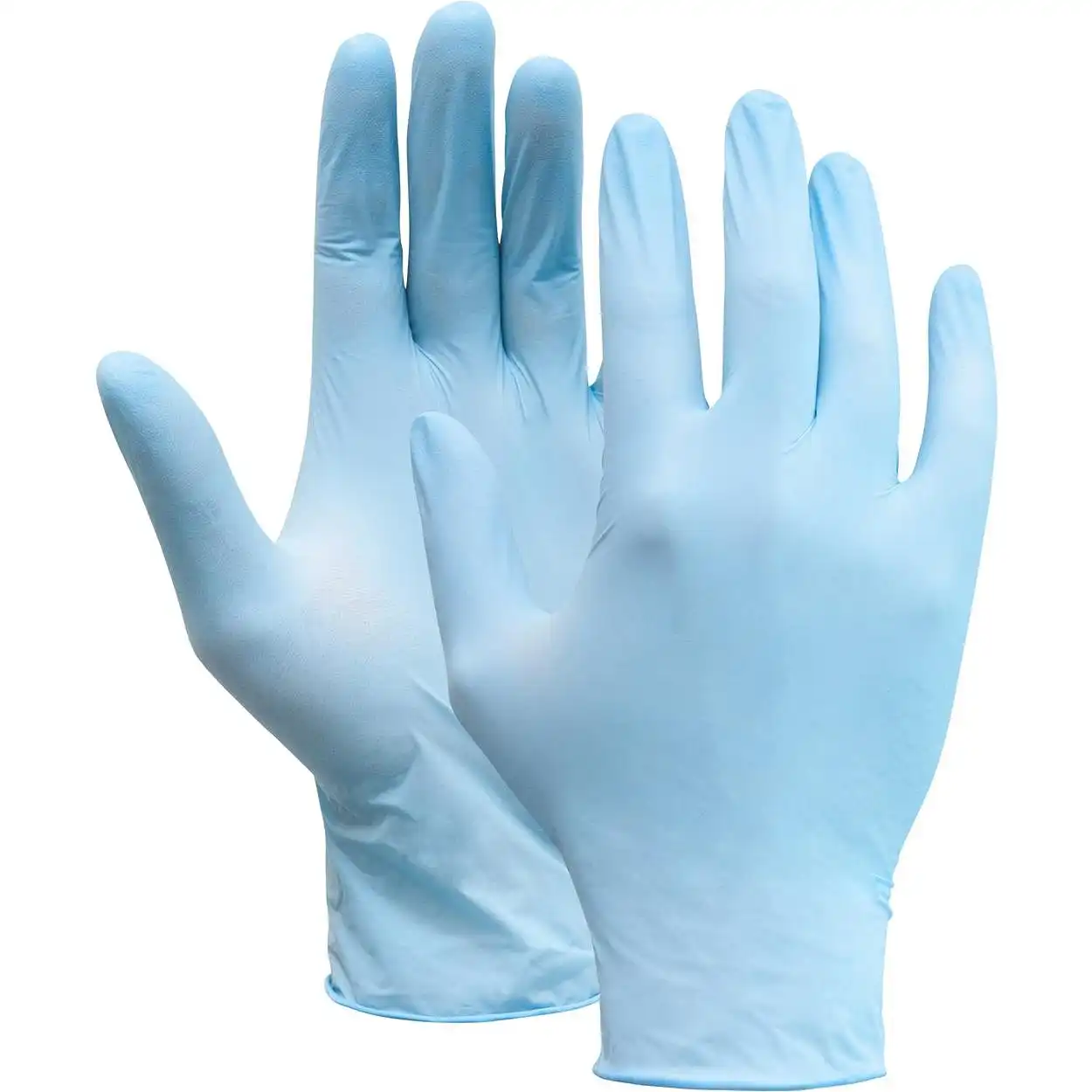 Latex Einweghand. Latex-Strong 44-161 100 St blau in 7 (S) - Thumbnail 1