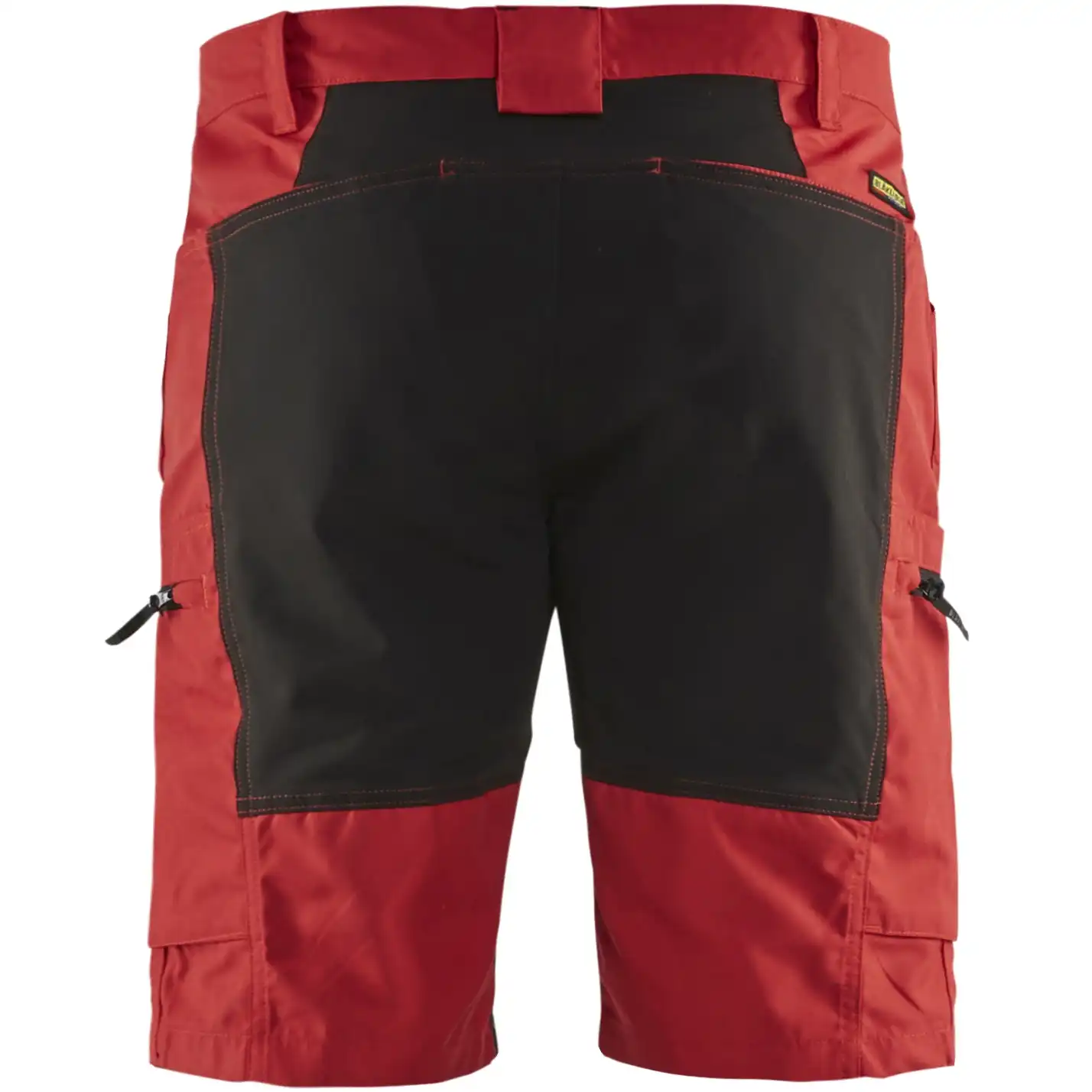 Stretch Service-Shorts "1449" in rot/schwarz, C48 - Thumbnail 3