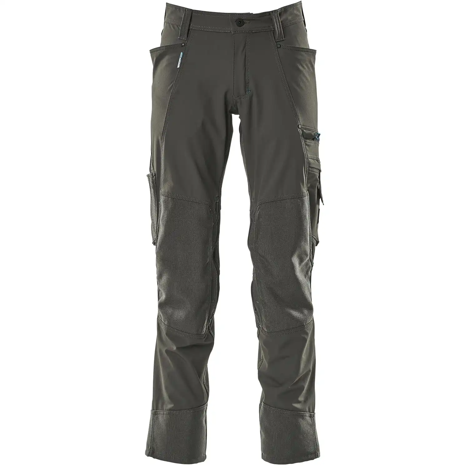 Stretch Bundhose "17179-311" Advanced in dunkelanthrazit, 76C46 (EU 23) - Thumbnail 1