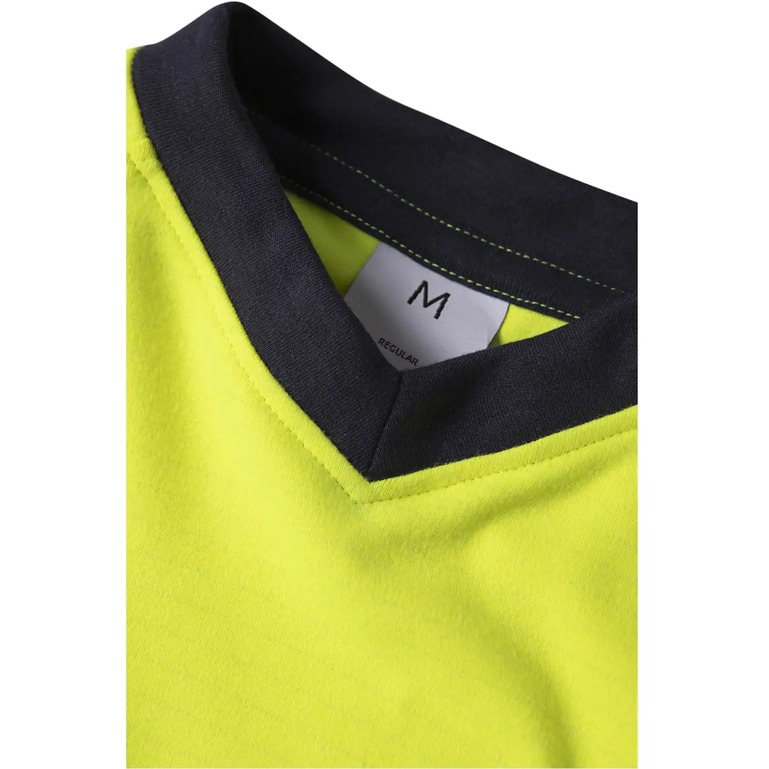 Multinorm Langarmshirt "7107 TFL" Flamestat gelb/marine in 4XL - Thumbnail 3