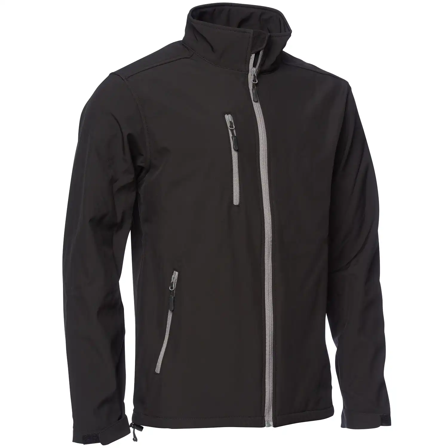 Edge Softshelljacke "117000" Elements in black, M - Bild 1