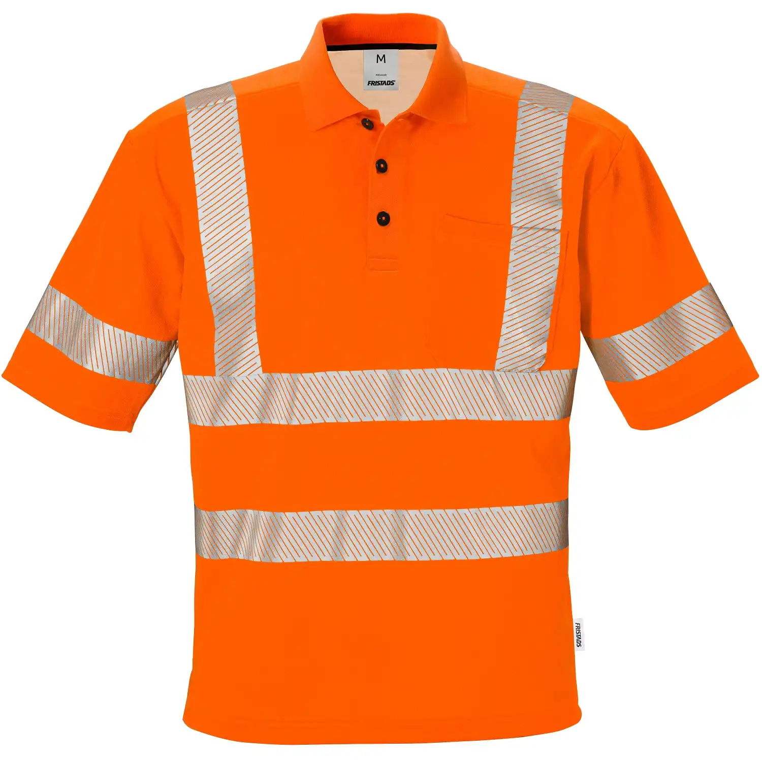 Warnschutz Poloshirt "7406 PHV" Stiby UV-Schutz in Orange, XS - Thumbnail 1