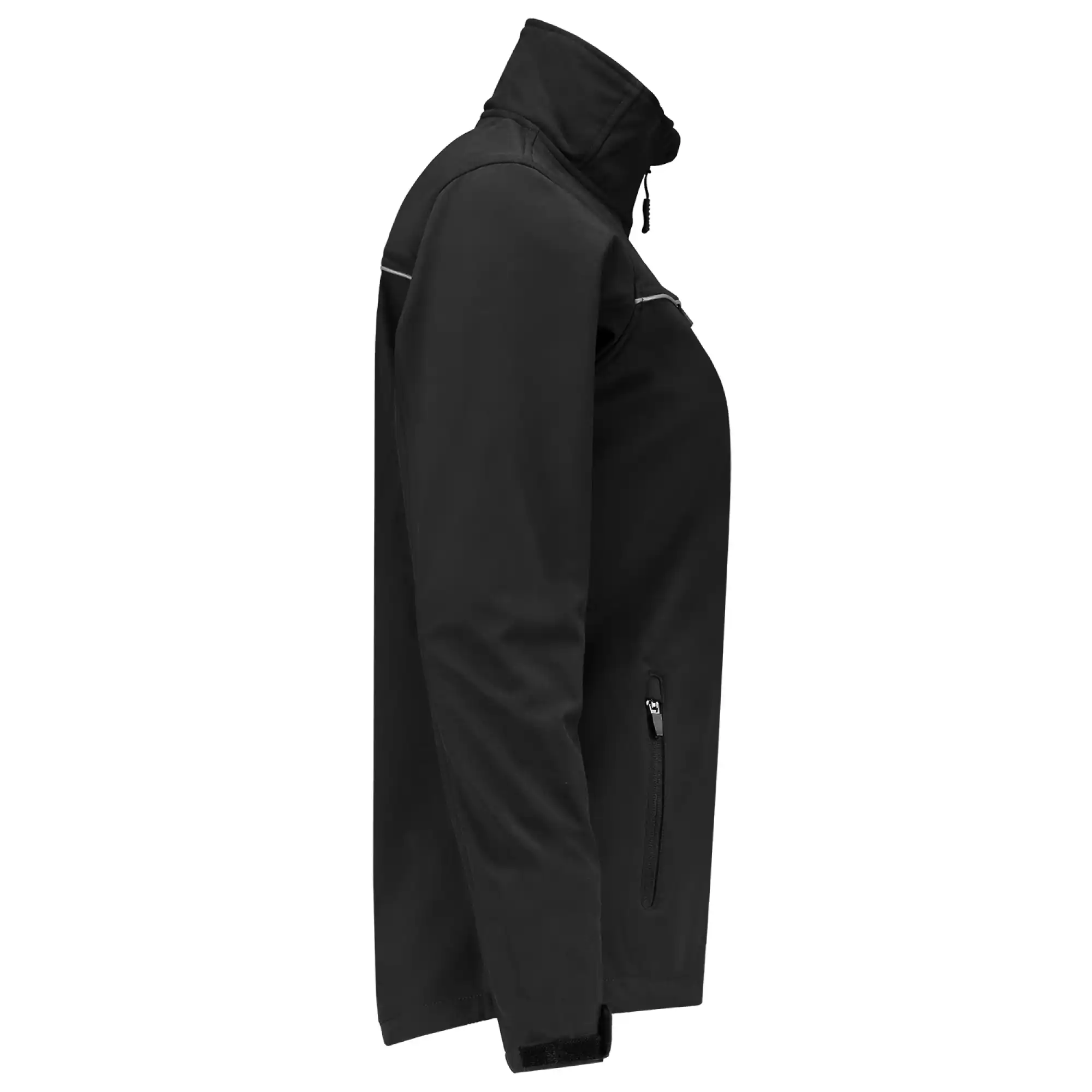 Damen Softshelljacke "402009" Exzellent in black, L - Thumbnail 4