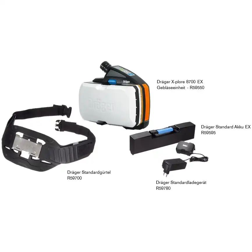 Gebläseatemschutz-Set Basic EX X-Plore 8000 - Bild 1