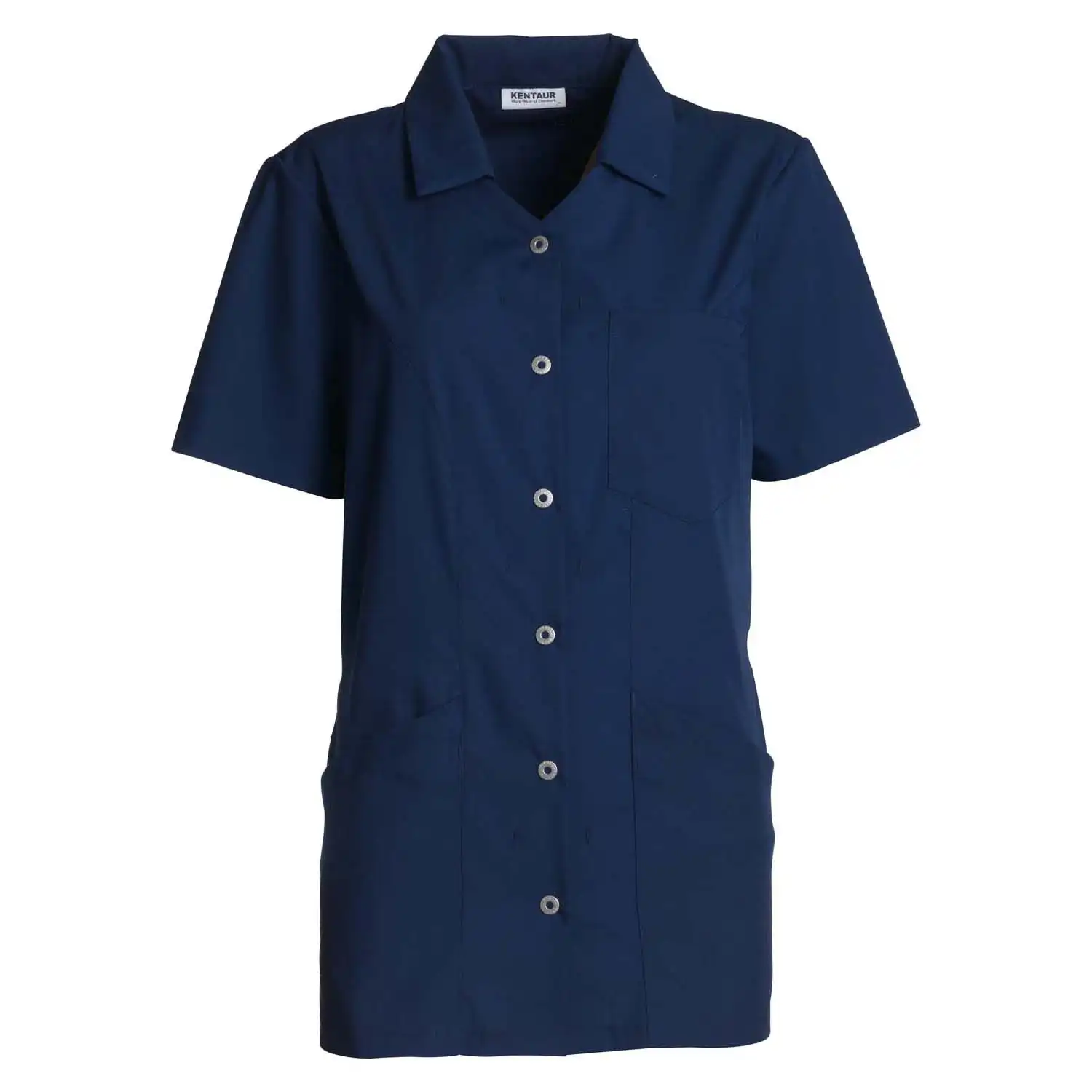 Damen Kasack "15147" in dunkelmarine, XS - Thumbnail 1