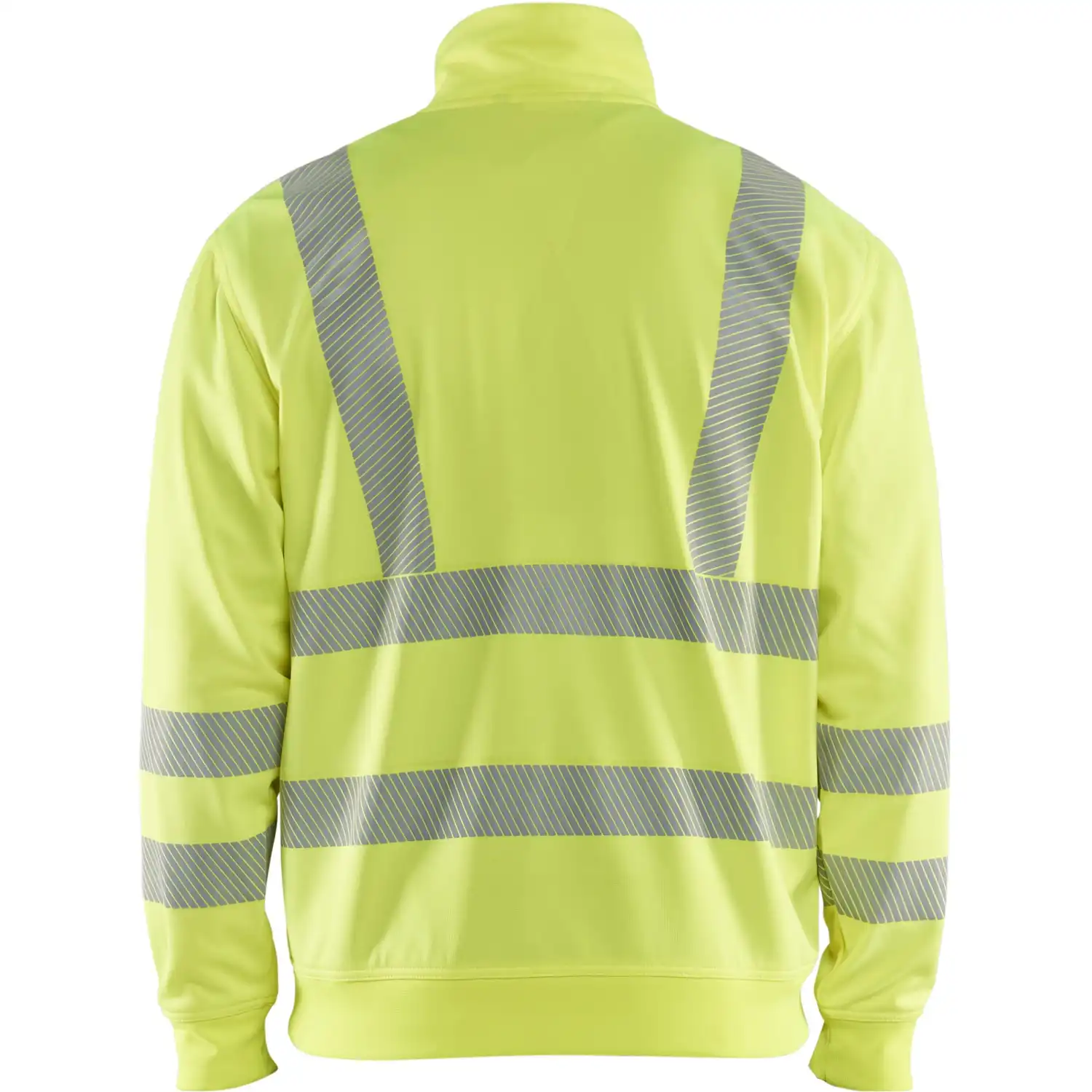 Warnschutz Zip-Sweatshirt Kl. 3 "3564" in gelb, 3XL - Thumbnail 2